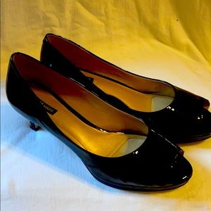 Black Patent Leather Heels